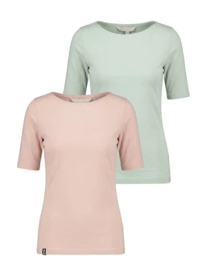 T-shirt basic ALIFE & Kickin beżowy