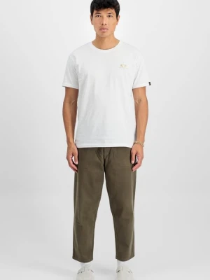 T-shirt basic Alpha Industries biały