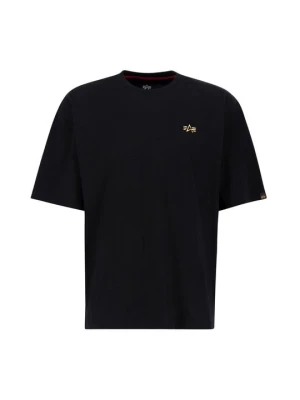 T-shirt basic Alpha Industries czarny