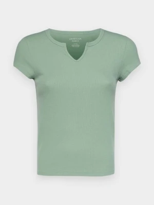 T-shirt basic American Eagle khaki