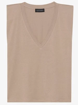 T-shirt basic Anna Field taupe