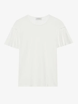 T-shirt basic Anna Field By Zalando mleczny