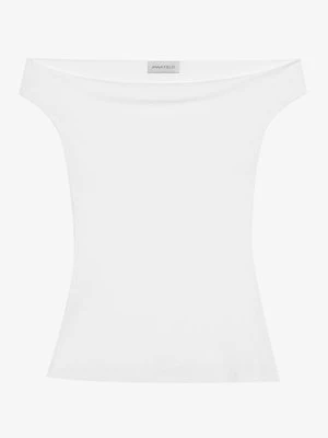 T-shirt basic Anna Field biały