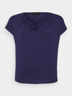 T-shirt basic Anna Field granatowy