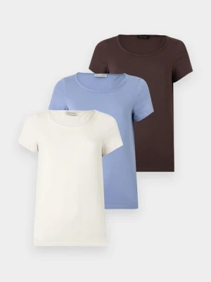 T-shirt basic Anna Field By Zalando mleczny