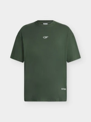 T-shirt basic ARKK Copenhagen zielony