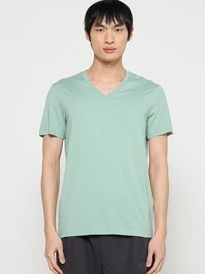 T-shirt basic Armani Exchange ciemnozielony