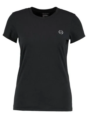T-shirt basic Armani Exchange czarny