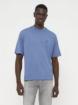 T-shirt basic Armani Exchange ciemnoszary