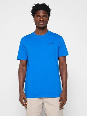 T-shirt basic Armani Exchange niebieski