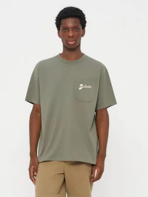 T-shirt basic Barbour zielony