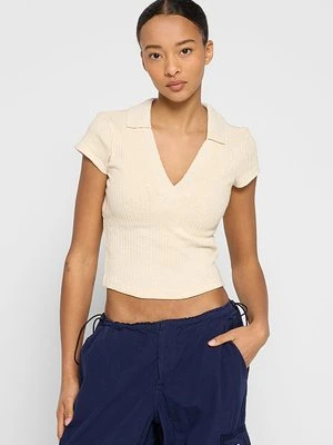 T-shirt basic BDG Urban Outfitters piaskowy