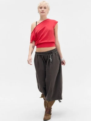 T-shirt basic BDG Urban Outfitters czerwony