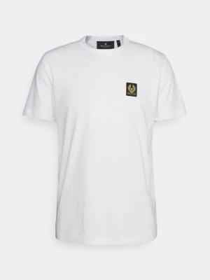 T-shirt basic Belstaff biały