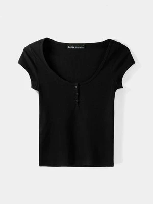 T-shirt basic Bershka