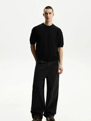 Zdjęcie produktu T-shirt basic Bershka czarny