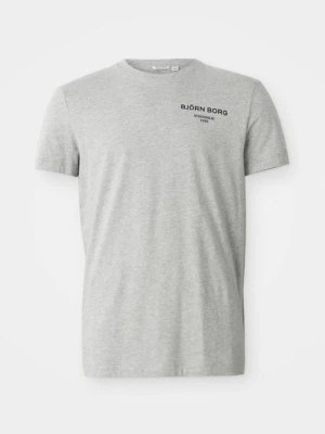 T-shirt basic Björn Borg jasnoszary