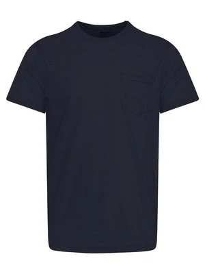 T-shirt basic Blend granatowy