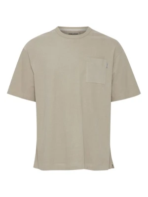 T-shirt basic Blend beżowy
