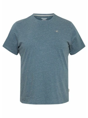T-shirt basic Blend niebieski