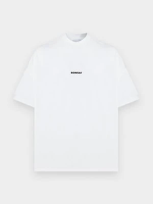 T-shirt basic Bonsai biały