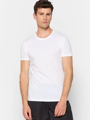 T-shirt basic Boss biały