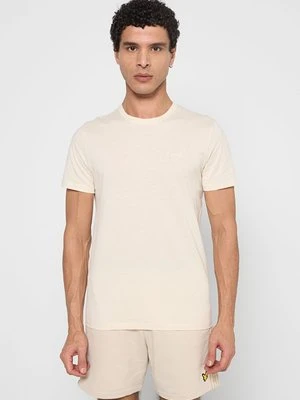 T-shirt basic Boss biały