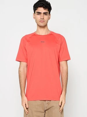 T-shirt basic Boss czerwony