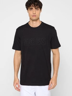 T-shirt basic Boss czarny