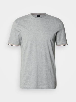 T-shirt basic Boss szary