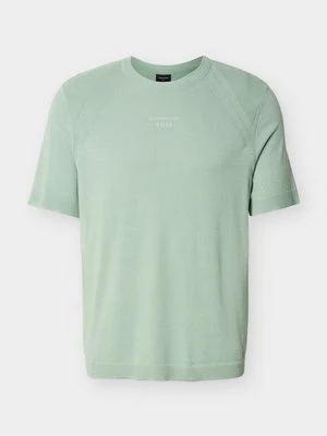 T-shirt basic Boss zielony
