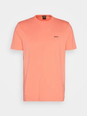 T-shirt basic Boss czerwony