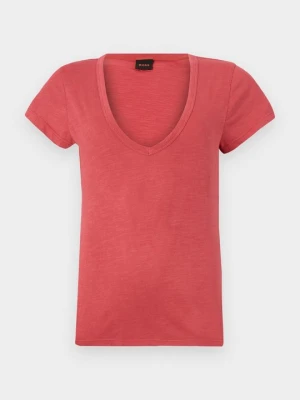 T-shirt basic Boss czerwony