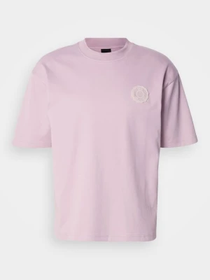 T-shirt basic Boss fioletowy