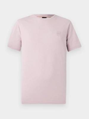 T-shirt basic Boss liliowy
