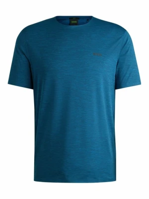 T-shirt basic Boss niebieski