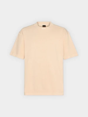T-shirt basic Boss pomarańczowy