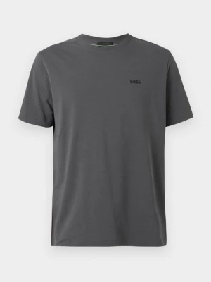 T-shirt basic Boss szary
