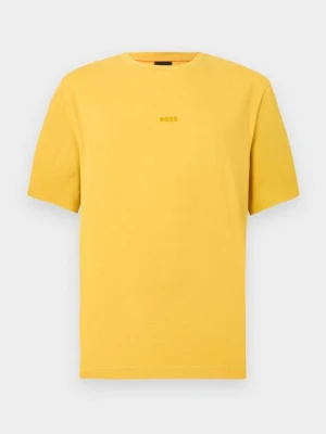 T-shirt basic Boss żółty