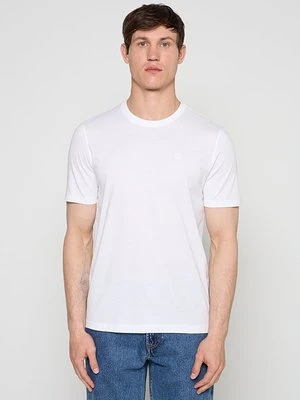 T-shirt basic Bugatti biały