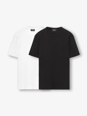 T-shirt basic Burocs biały