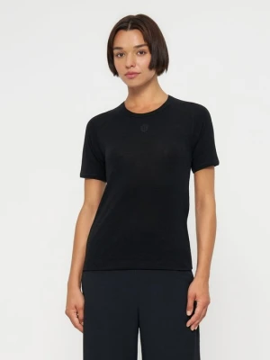 T-shirt basic By Malene Birger czarny