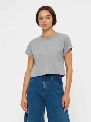 T-shirt basic By Malene Birger szary