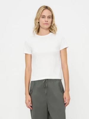 T-shirt basic Calvin Klein biały