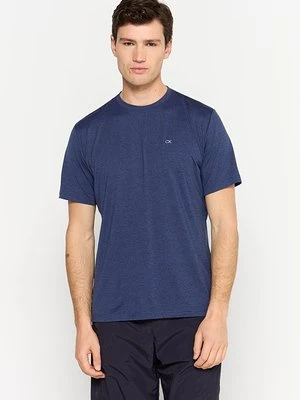 Zdjęcie produktu T-shirt basic Calvin Klein granatowy