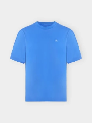 T-shirt basic Calvin Klein jasnoniebieski