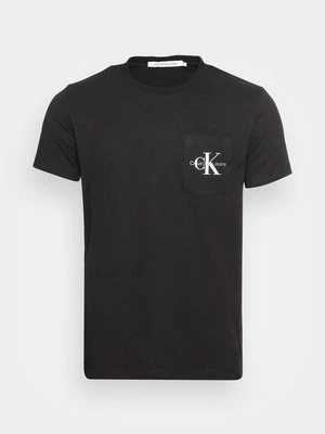 T-shirt basic Calvin Klein Jeans czarny