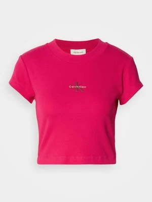Zdjęcie produktu T-shirt basic Calvin Klein Jeans różowy