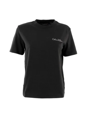T-shirt basic Calvin Klein Jeans czarny