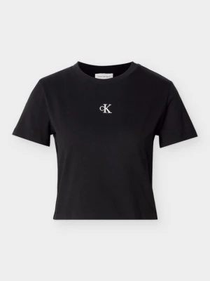 T-shirt basic Calvin Klein Jeans czarny
